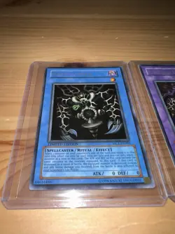 Thousand-Eyes Restrict Relinquished 3 Card Lot Yu Gi Oh Limited 1st Edition - Image 2