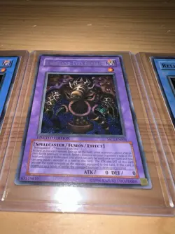 Thousand-Eyes Restrict Relinquished 3 Card Lot Yu Gi Oh Limited 1st Edition - Image 4