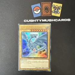 YUGIOH BLUE EYES WHITE DRAGON ULTRA RARE MVP1-ENSV4 LIMITED EDITION - Image 4