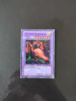 MRD-E120 - Twin Headed Thunder Dragon - Super Rare - Yu-Gi-Oh HP - Image 1