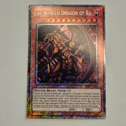 The Winged Dragon of Ra - RA04 - Platinum Secret Rare - Yugioh Euro - Image 3