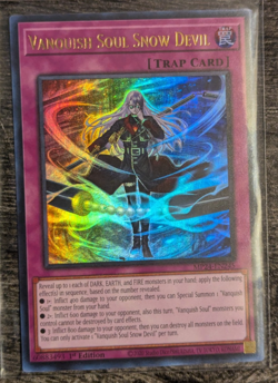 Yu-Gi-Oh! - Vanquish Soul Snow Devil (25th Anniversary Tin: Dueling Mirrors) UR - Image 3