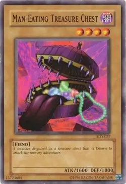 Yugioh! Man-Eating Treasure Chest - SDY-037 - Common - Unlimited Edition Near Mi - Image 2