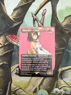 MTG: Yuna, Hope of Spira (0404) Final Fantasy Borderless Foil PR0XY - Image 1