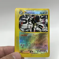 Magneton Reverse Holo Aquapolis 22/147 Pokemon TCG LP - Image 1