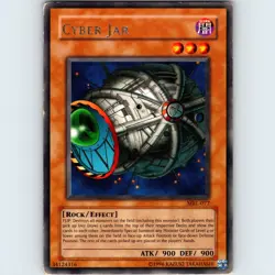 Yugioh Cyber Jar MRL-077 Unlimited Silver Foil Rare - MP ðŸ’Ž - Image 1