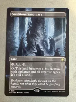 MTG / Soulstone Sanctuary / FDN / #0356 / Regular (Borderless) / Rare / NM - Image 3