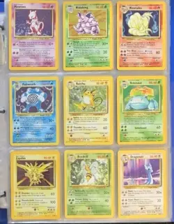 1st Edition - Old Pokemon Cards - 100% Vintage - WOTC ONLY - 10 card Gen 1 & 2 - Image 1