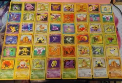1st Edition - Old Pokemon Cards - 100% Vintage - WOTC ONLY - 10 card Gen 1 & 2 - Image 2