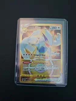 Lugia VSTAR 211/195 Gold Secret Rare SWSH12: Silver Tempest Pokemon Card TCG - Image 5