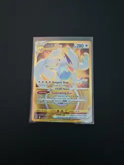 Lugia VSTAR 211/195 Gold Secret Rare SWSH12: Silver Tempest Pokemon Card TCG - Image 3