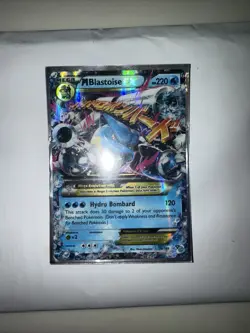 PokÃ©mon TCG Mega-Blastoise EX XY 30/146 Holo Rare Card 2014 Edition - Image 1