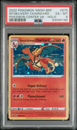 Special Delivery Charizard SWSH075 SWSH: Sword & Shield Promo Cards Holo - Image 3