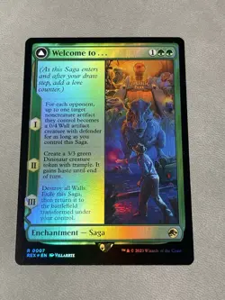 MTG Welcome To . . .  Jurassic Park FOIL Jurassic World Collection 0007 NM - Image 1