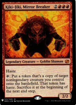 MTG: The List Reprints: Kiki-Jiki, Mirror Breaker (MM2): LP Condition - Image 1
