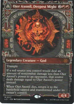 MTG: Lost Caverns of Ixalan: Showcase Ojer Axonil, Deepest Might: LP Condition - Image 1