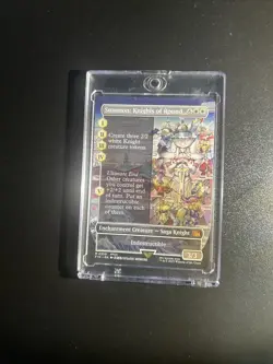 Summon: Knights of Round (Borderless) MTG Final Fantasy (FIN) Regular 359 - Image 3
