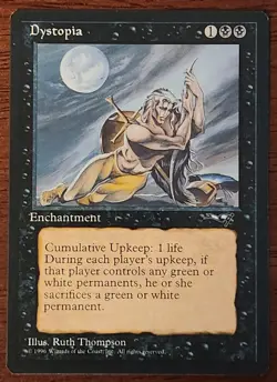 Dystopia MtG Alliances LP Magic The Gathering  - Image 1