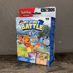 Pokemon My First Battle Two Mini Starter Decks Charmander & Squirtle Sealed New - Image 1