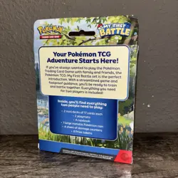 Pokemon My First Battle Two Mini Starter Decks Charmander & Squirtle Sealed New - Image 2