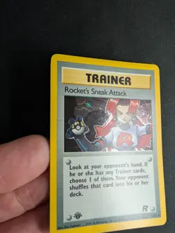 Trainer Rockets Sneak Attack 1st Edition Team Rocket 16/82 Holo Rare - Pokemon - Image 10