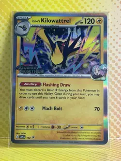 Ionos Kilowattrel 182 - Scarlet & Violet - Black Star Promo -  Pokemon TCG - Image 1
