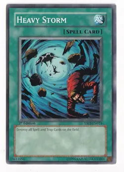 Yugioh Heavy Storm YSDJ-EN024 1st Edition Common - NM - Image 1