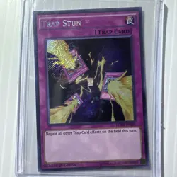 Yugioh Trap Stun LC5D-EN141 Legendary Collection 5D's 1st Edition - Image 1