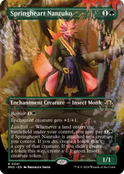 Springheart Nantuko (Borderless) Modern Horizons 3 Regular - Image 1