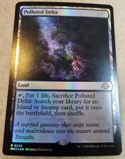 Polluted Delta - #224 Foil - Modern Horizons 3 - Mtg - Image 1