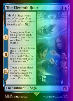 MTG Magic the Gathering The Eleventh Hour (646/1208) Doctor Who LP FOIL- SURGE - Image 2