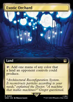 MTG Magic the Gathering Exotic Orchard (493/1208) Doctor Who LP - Image 2