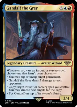 MTG Gandalf the Grey ** The Lord of the Rings ** English (NM) - Image 3