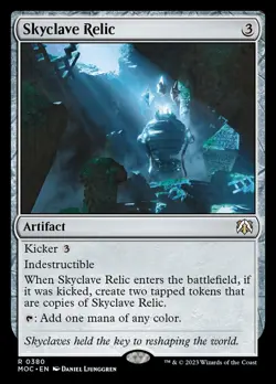 MTG Skyclave Relic (380/542) March of the Machine Commander LP - Image 2