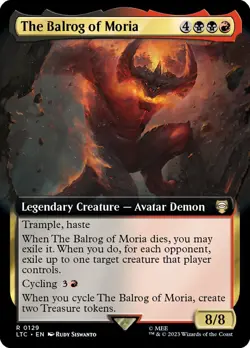 The Balrog of Moria (129/597) LTC LP - Image 2