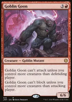 MTG Magic the Gathering Goblin Goon (326/496) Jumpstart NM - Image 2