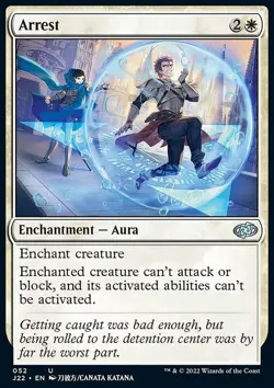 MTG Magic the Gathering Arrest (52/835) Jumpstart 2022 LP - Image 2