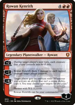 MTG Rowan Kenrith (805/1080) Commander Legends Battle for Baldur's Gate LP - Image 2