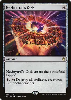 MTG Magic the Gathering Nevinyrral's Disk (265/392) Commander 2016 NM - Image 1
