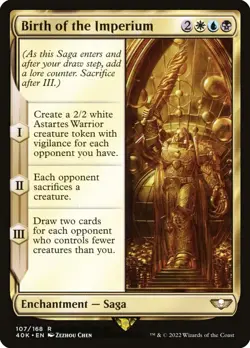 MTG Magic the Gathering Birth of the Imperium (107/657) Warhammer 40,000 LP - Image 1