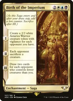 MTG Magic the Gathering Birth of the Imperium (107/657) Warhammer 40,000 LP - Image 2