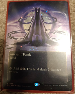 Ancient Tomb [0136] (Borderless Galaxy Foil) Edge of Eternities: Stellar Sights - Image 4