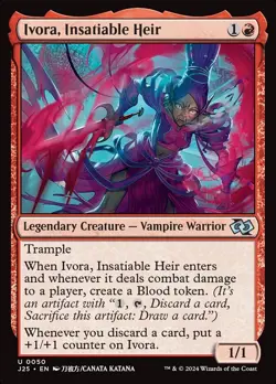 MTG Ivora, Insatiable Heir ** Foundations Jumpstart ** English (NM) - Image 1