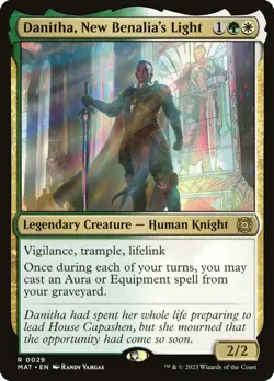 MTG Danitha, New Benalia's Light ** MOM: The Aftermath ** English (NM) - Image 3