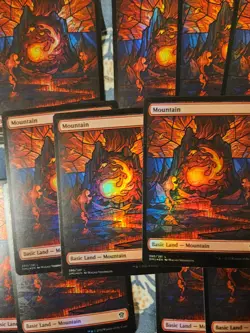 Mountain (Showcase)  FOIL Dominaria United x23 Near Mint 280/281 - Image 10