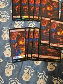 Mountain (Showcase)  FOIL Dominaria United x23 Near Mint 280/281 - Image 9