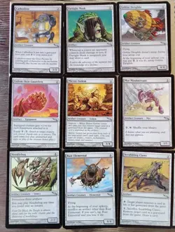 Magic the Gathering MIRRODIN BLOCK LOT.  71 Cards. Foil, Rare, Unc.  VG-NM.  MTG - Image 1