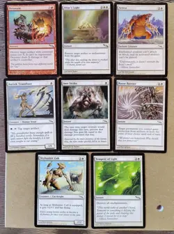 Magic the Gathering MIRRODIN BLOCK LOT.  71 Cards. Foil, Rare, Unc.  VG-NM.  MTG - Image 10