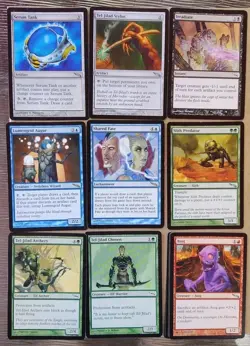 Magic the Gathering MIRRODIN BLOCK LOT.  71 Cards. Foil, Rare, Unc.  VG-NM.  MTG - Image 2