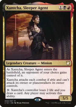 MTG Xantcha, Sleeper Agent ** Commander 2018 ** English (NM) - Image 1